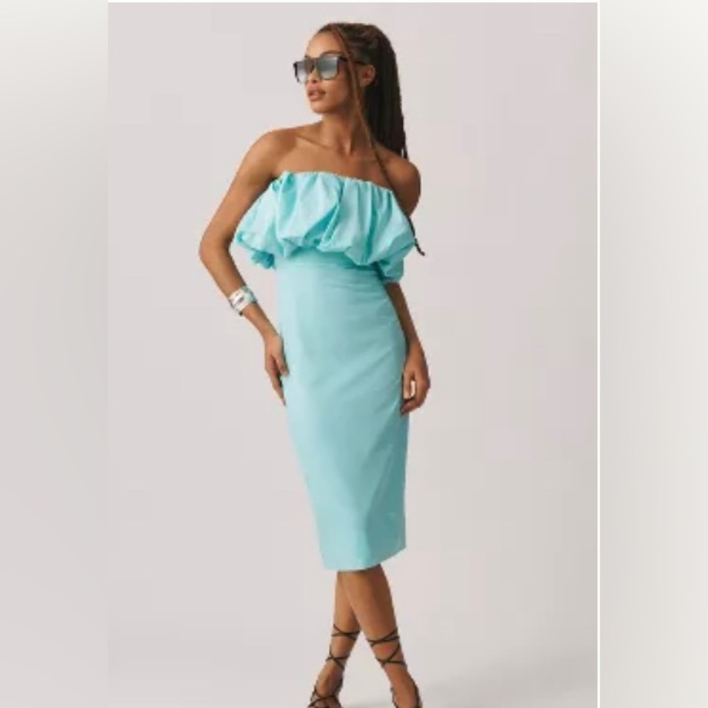 NWT - ANTHROPOLOGIE - LET ME BE SLIM BUBBLE DRESS size S - 0052LR-4